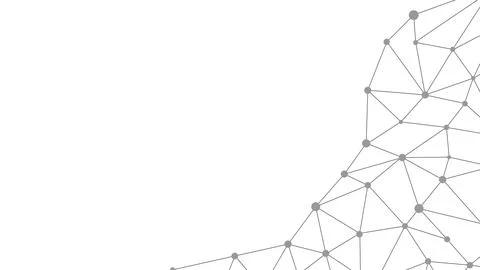 Abstract geometric background. Plexus mesh backdrop. Vector Stockillustratie