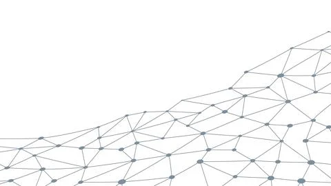 Abstract geometric background. Plexus mesh backdrop. Vector 스톡 일러스트