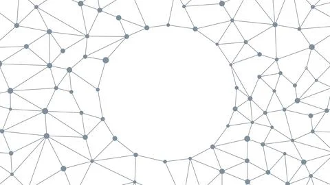 Abstract geometric background. Plexus mesh backdrop. Vector イラスト素材