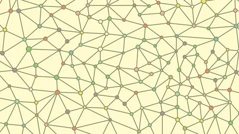 Abstract geometric background. Plexus mesh backdrop. Vector Stock-Illustration