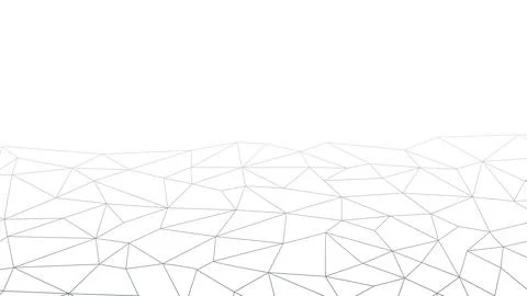 Abstract geometric background. Plexus mesh backdrop. Vector Stock Illustration