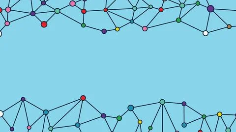 Abstract geometric background. Plexus mesh backdrop. Vector 库存插图