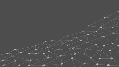 Abstract geometric background. Plexus mesh backdrop. Vector イラスト素材