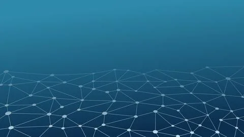 Abstract geometric background. Plexus mesh backdrop. Vector イラスト素材