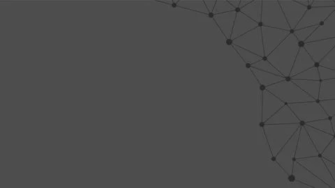 Abstract geometric background. Plexus mesh backdrop. Vector Ilustração Stock