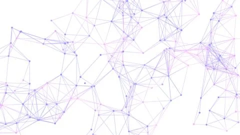 Abstract geometric background. Plexus mesh backdrop illustration. Stock Illustration