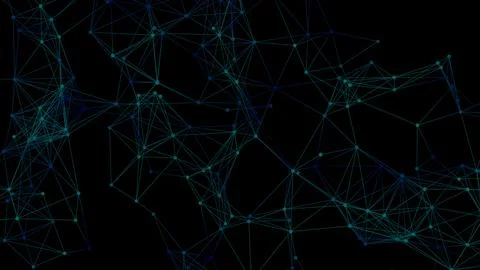 Abstract geometric background. Plexus mesh backdrop illustration. Stock Illustration