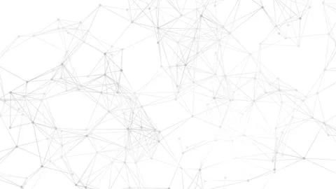 Abstract geometric background. Plexus mesh backdrop illustration. Stock Illustration
