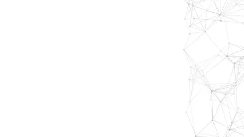 Abstract geometric background. Plexus mesh backdrop illustration. Stock Illustration
