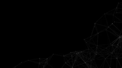 Abstract geometric background. Plexus mesh backdrop illustration. Stock Illustration