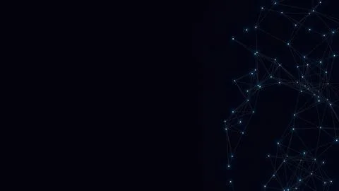 Abstract geometric background. Plexus mesh backdrop. Stock Illustration