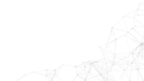 Abstract geometric background. Plexus mesh backdrop illustration. Stock Illustration