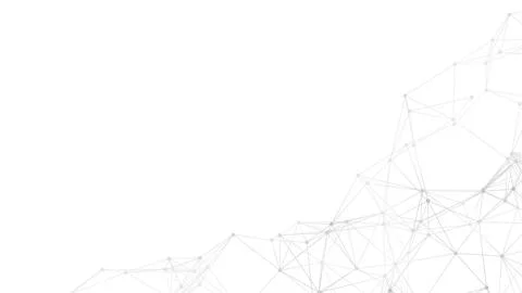 Abstract geometric background. Plexus mesh backdrop illustration. Stock Illustration