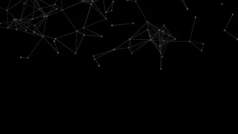 Abstract geometric background. Plexus mesh backdrop illustration. Stock Illustration