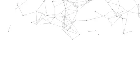 Abstract geometric background. Plexus mesh backdrop illustration. Stock Illustration
