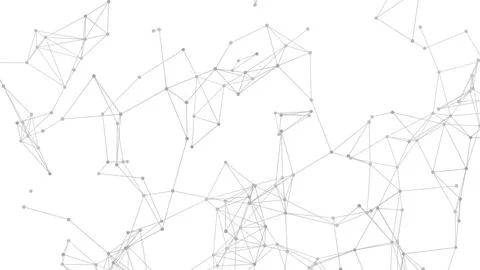 Abstract geometric background. Plexus mesh backdrop illustration. Stock Illustration