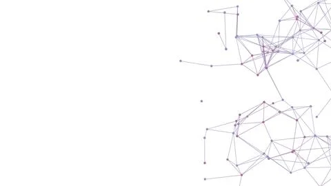 Abstract geometric background. Plexus mesh backdrop illustration. 库存插图