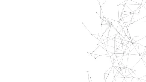 Abstract geometric background. Plexus mesh backdrop illustration. Ilustración de archivo