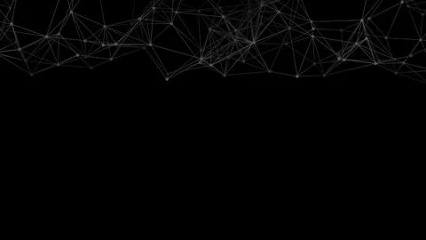 Abstract geometric background. Plexus mesh backdrop illustration. Stock Illustration