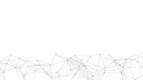 Abstract geometric background. Plexus mesh backdrop illustration. Stock Illustration