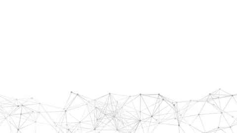 Abstract geometric background. Plexus mesh backdrop illustration. イラスト素材