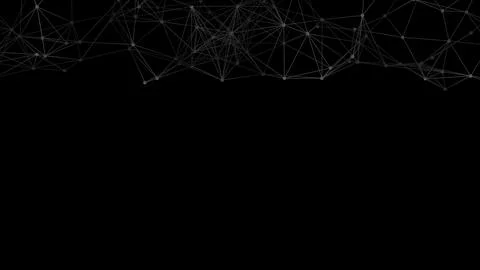Abstract geometric background. Plexus mesh backdrop illustration. Stock Illustration