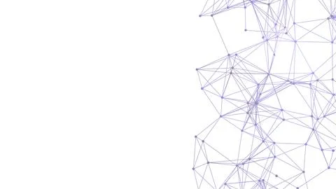 Abstract geometric background. Plexus mesh backdrop illustration. 库存插图