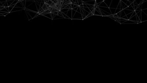 Abstract geometric background. Plexus mesh backdrop illustration. Stock Illustration