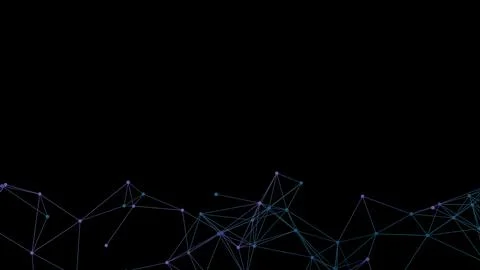 Abstract geometric background. Plexus mesh backdrop illustration. Stockillustratie