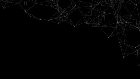 Abstract geometric background. Plexus mesh backdrop illustration. Stock Illustration