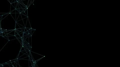 Abstract geometric background. Plexus mesh backdrop illustration. Stock Illustration