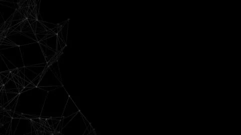 Abstract geometric background. Plexus mesh backdrop illustration. Stock Illustration