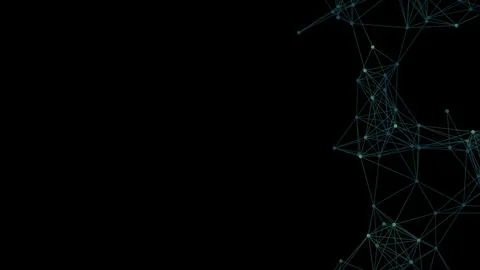 Abstract geometric background. Plexus mesh backdrop illustration. Stock-Illustration