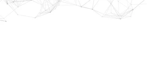 Abstract geometric background. Plexus mesh backdrop illustration. イラスト素材