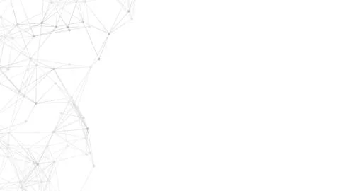 Abstract geometric background. Plexus mesh backdrop illustration. Stock Illustration