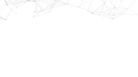 Abstract geometric background. Plexus mesh backdrop illustration. Stock Illustration