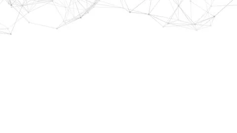 Abstract geometric background. Plexus mesh backdrop illustration. Stock Illustration