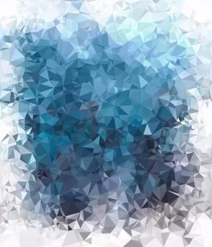 Abstract geometric background with polygons turquoise color. Vector EPS10 ill Stock Illustration