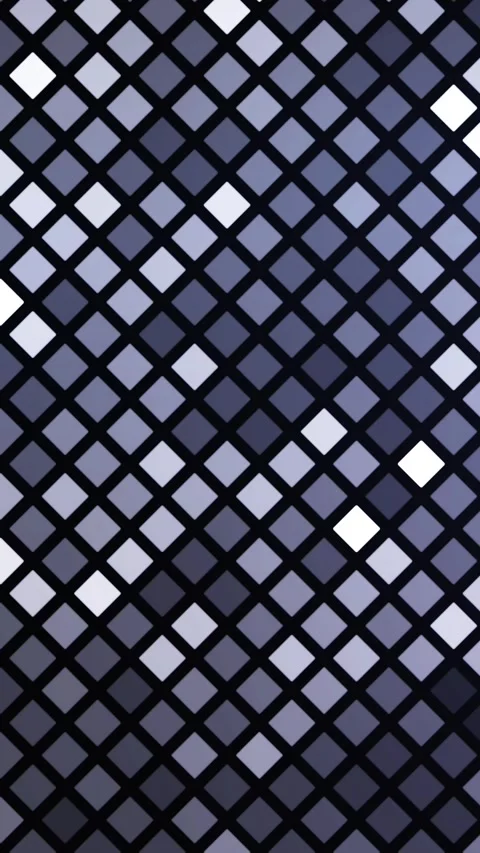 Abstract geometric background that randomly changes the colors of diamonds in Stock Footage 315437003