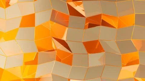 Abstract geometric background with rectangles and lines Stock Illustration