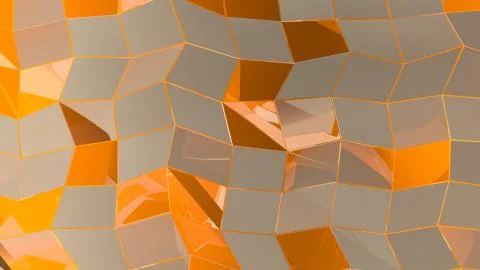 Abstract geometric background with rectangles and lines Stock Illustration