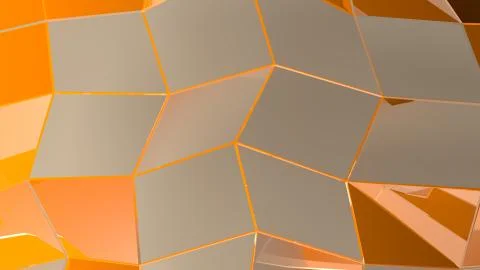 Abstract geometric background with rectangles and lines Stock Illustration