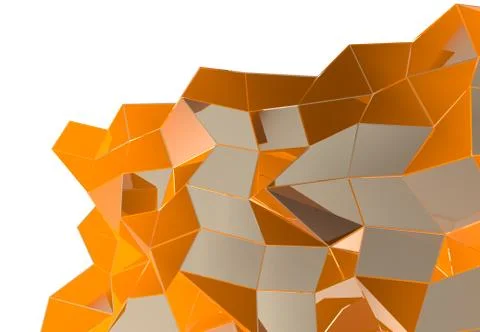 Abstract geometric background with rectangles and lines Stock Illustration