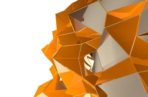 Abstract geometric background with rectangles and lines Stock Illustration