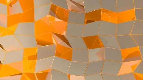 Abstract geometric background with rectangles and lines Stock Illustration