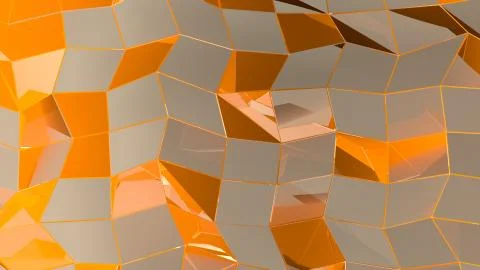 Abstract geometric background with rectangles and lines Stock Illustration