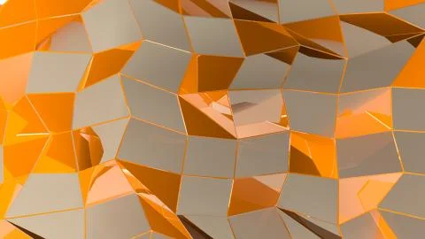 Abstract geometric background with rectangles and lines Stock Illustration