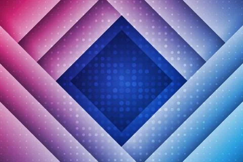 Abstract geometric background with rectangles and dots. Stock-Illustration