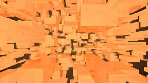 Abstract geometric background. Seamless loop Stock Footage 89322201