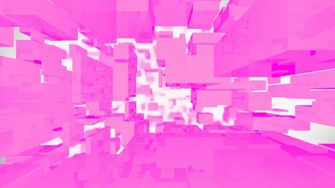 Abstract geometric background. Seamless loop Stock Footage 89323056